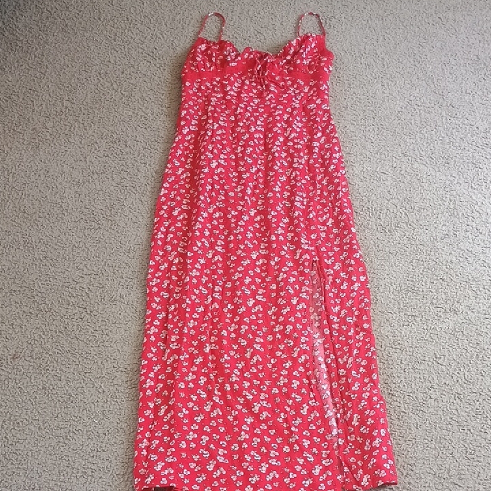 Aeropostale Red Floral Dress